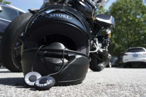 helmet speaker with shoei helmet