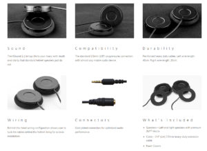 helmet speaker xsound 2.1 specifications