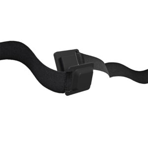 throat strap with quick release magnetic clasp